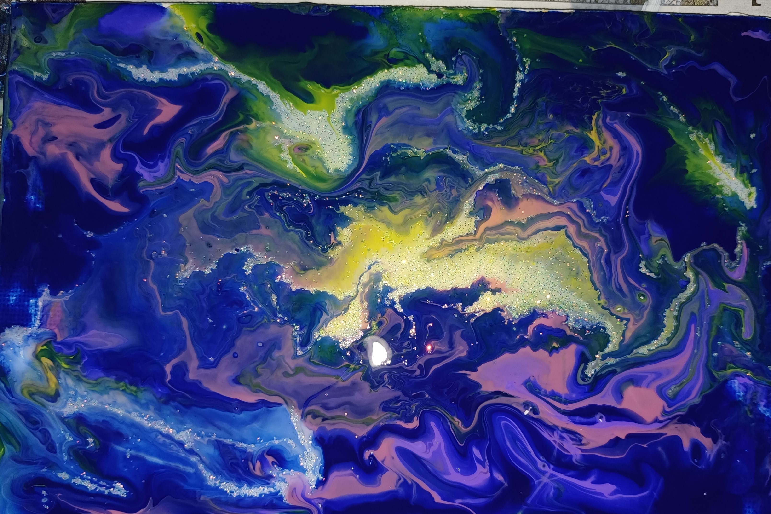 Paint Pouring for Relaxation